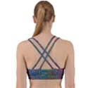 Neon Weeds Back Weave Sports Bra View2