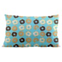 Donuts Pattern With Bites bright pastel blue and brown Samsung Galaxy Note 4 Case (Black) View1
