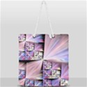 Fractal Art Artwork Digital Art Full Print Rope Handle Tote (Large) View2