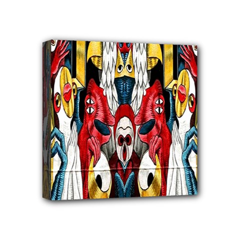 Graffiti 2 Mini Canvas 4  X 4  (stretched) by ArtworkByPatrick