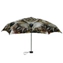 Vector Hand Painted Owl Mini Folding Umbrellas View3