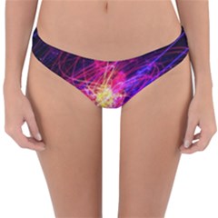Abstract Cosmos Space Particle Reversible Hipster Bikini Bottoms by Pakrebo