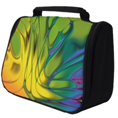 Abstract Pattern Lines Wave Full Print Travel Pouch (big) by HermanTelo
