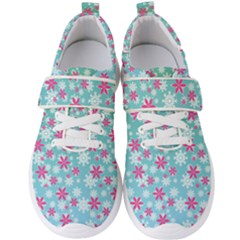 Background Frozen Fever Men s Velcro Strap Shoes by HermanTelo