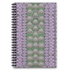 Decorative Juwel And Pearls Ornate 5 5  X 8 5  Notebook by pepitasart