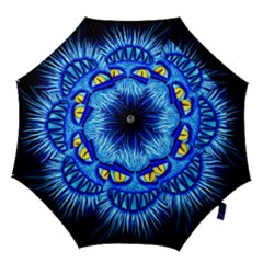 Monster Blue Attack Hook Handle Umbrellas (small) by HermanTelo