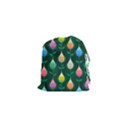 Tulips Seamless Pattern Background Drawstring Pouch (XS) View1