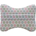 Seamless Pattern Pastels Background Pink Velour Seat Head Rest Cushion View2