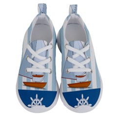 Yacht Boat Nautical Ship Running Shoes by HermanTelo