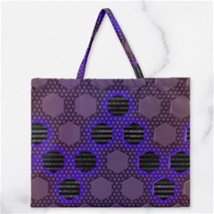 Networking Communication Technology Zipper Large Tote Bag by HermanTelo
