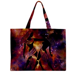 Zodiac Horoscope Astrology Zipper Mini Tote Bag by HermanTelo