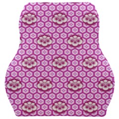 Paulownia Flowers Japanese Style Car Seat Velour Cushion  by HermanTelo