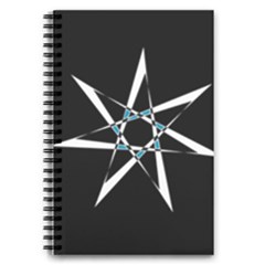 Star Sky Design Decor 5 5  X 8 5  Notebook by HermanTelo