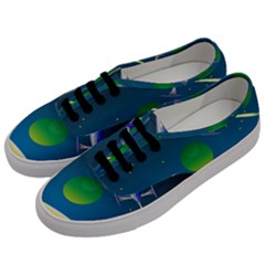 Rocket Spaceship Space Men s Classic Low Top Sneakers by HermanTelo