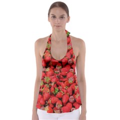 Strawberries Babydoll Tankini Top by TheAmericanDream