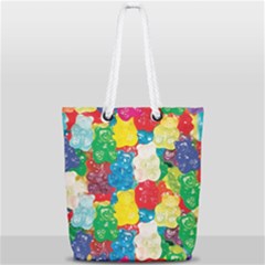 Gummy Bear Full Print Rope Handle Tote (small) by TheAmericanDream