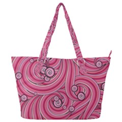 Pattern Doodle Design Drawing Full Print Shoulder Bag by Pakrebo