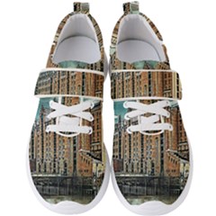 Architecture City Building Travel Men s Velcro Strap Shoes by Pakrebo