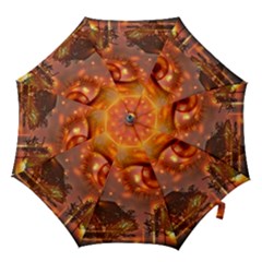 Eye Butterfly Evening Sky Hook Handle Umbrellas (small) by HermanTelo