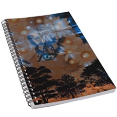 Landscape Woman Magic Evening 5 5  X 8 5  Notebook by HermanTelo
