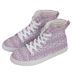 Seamless Pattern Background Men s Hi-top Skate Sneakers by HermanTelo