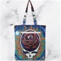Grateful Dead Ahead Of Their Time Double Zip Up Tote Bag View2