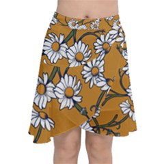 Daisy Chiffon Wrap Front Skirt by BubbSnugg