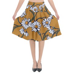 Daisy Flared Midi Skirt by BubbSnugg