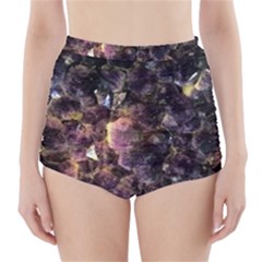 Amethyst High-waisted Bikini Bottoms by WensdaiAmbrose