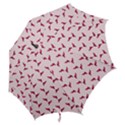 Pink Parrot Pattern Hook Handle Umbrellas (Large) View2