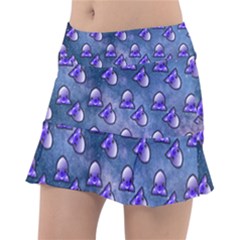 Kawaii Space Rocket Pattern Tennis Skirt by snowwhitegirl