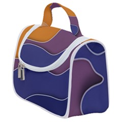 Autumn Waves Satchel Handbag by HermanTelo