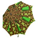 Blocks Cubes Green Hook Handle Umbrellas (Small) View2
