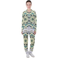 Circle Vector Background Abstract Casual Jacket And Pants Set by HermanTelo