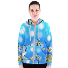 Fish Underwater Sea World Women s Zipper Hoodie by HermanTelo