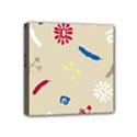 Pattern Culture Tribe American Mini Canvas 4  x 4  (Stretched) View1
