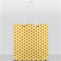 Pattern Halloween Pumpkin Color Full Print Rope Handle Tote (Large) View2