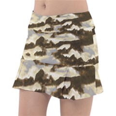 Mountains Ocean Clouds Tennis Skirt by HermanTelo