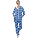 Girl Face Blue Women s Tracksuit View1
