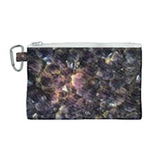 Amethyst Canvas Cosmetic Bag (medium) by WensdaiAmbrose