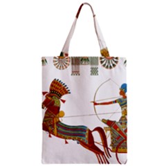 Egypt Egyptian Pharaonic Horses Zipper Classic Tote Bag by Sapixe