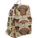 Egyptian Architecture Column Top Flap Backpack View2