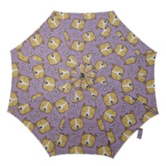 Corgi Pattern Hook Handle Umbrellas (medium) by Sapixe
