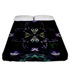 Fractal Fractal Art Texture Fitted Sheet (king Size) by Sapixe