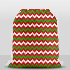 Christmas Paper Scrapbooking Pattern Drawstring Bag (small) by Sapixe
