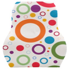 Wallpaper Circle Car Seat Back Cushion  by HermanTelo