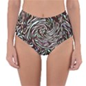 Stained Glass Reversible High-Waist Bikini Bottoms View3