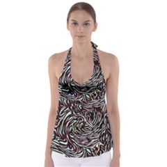 Stained Glass Babydoll Tankini Top by Mariart