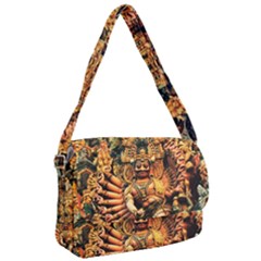 Sculpture Art Temple Tower Courier Bag by Pakrebo