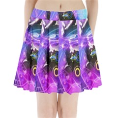 Ski Boot Ski Boots Skiing Activity Pleated Mini Skirt by Pakrebo